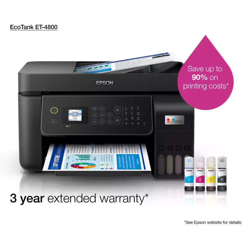 Epson EcoTank ET-4800 atramentová A4 5760 x 1440 DPI 33 ppm WLAN