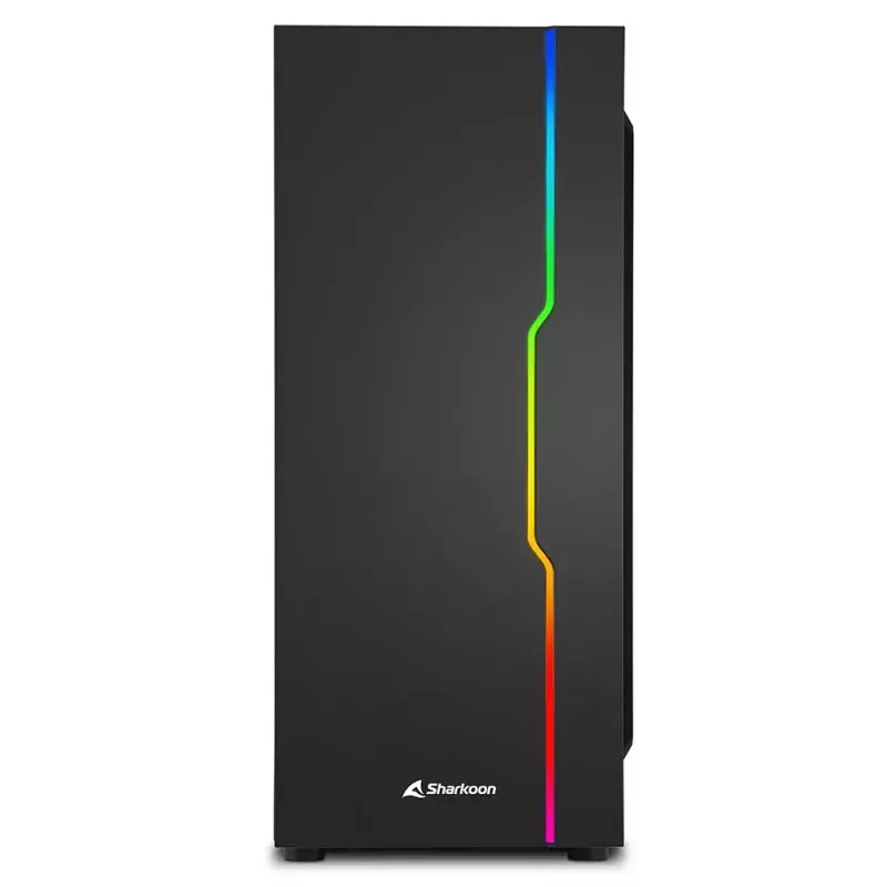 PC skriňa Sharkoon RGB Slider Midi Tower čierna