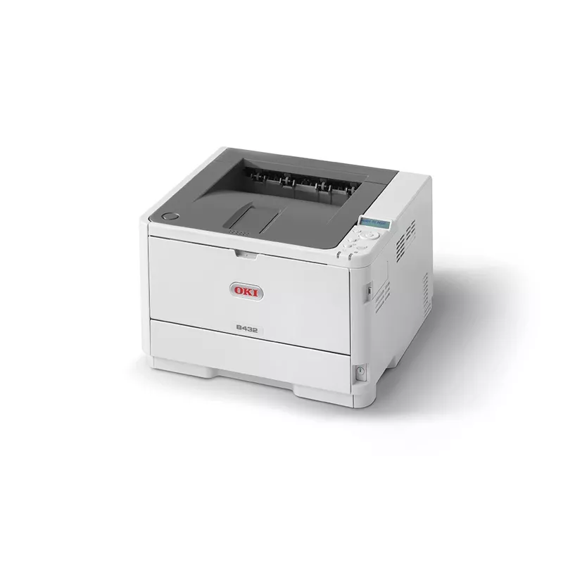 OKI B432dn - monochromatická tlačiareň - laserová - A4 - 40 strán/min. - USB / Ethernet