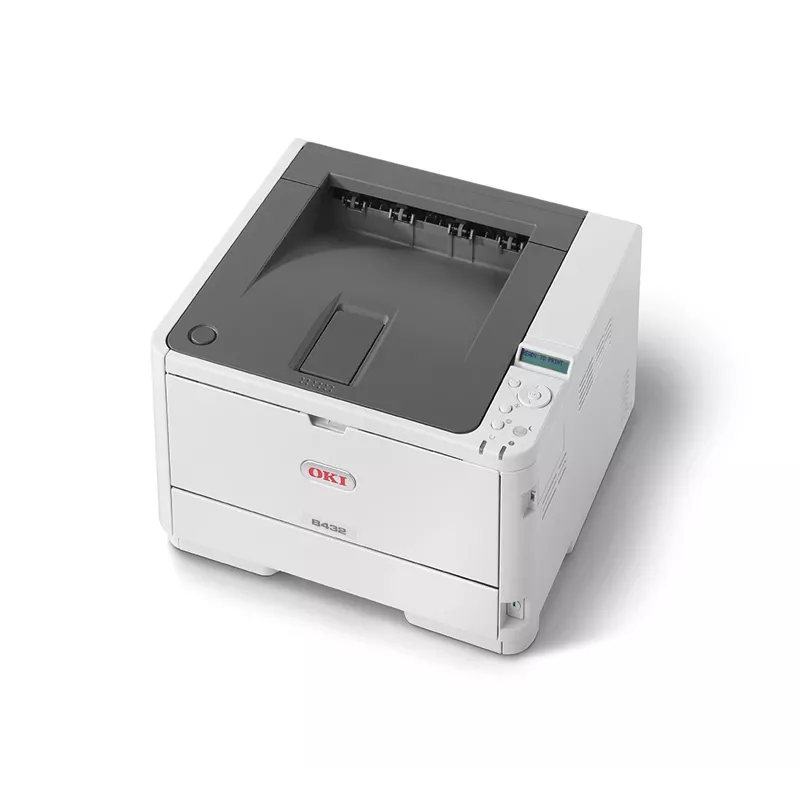 OKI B432dn - monochromatická tlačiareň - laserová - A4 - 40 strán/min. - USB / Ethernet