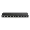 D-Link DGS-1016S nemanaged Gigabit Ethernet (10/100/1000) čierny