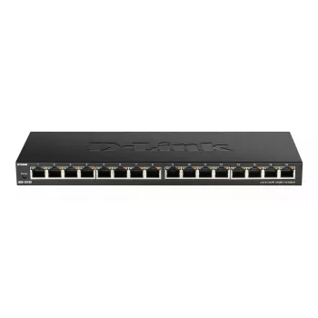 D-Link DGS-1016S nemanaged Gigabit Ethernet (10/100/1000) čierny