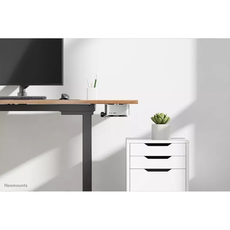 Neomounts NM-TC100 čierny držiak mini-PC – max. 5 kg – univerzálny