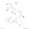 Neomounts FPMA-D960NOTEBOOK držiak na monitor s držiakom na notebook 10-27 palcov