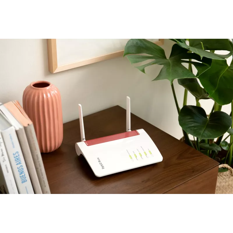 Box FRITZ 6850 5G WLAN router Gigabit Ethernet Dualband (2,4 GHz / 5 GHz) čierny, červený, biely