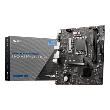 MSI PRO H610M-G DDR4 základná doska Intel H610 LGA 1700 micro ATX