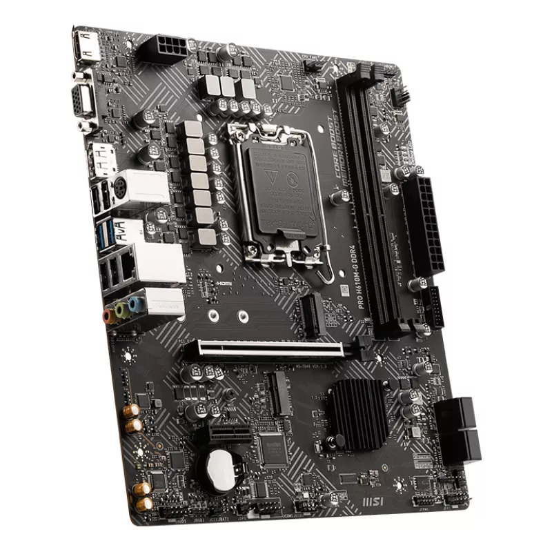 MSI PRO H610M-G DDR4 základná doska Intel H610 LGA 1700 micro ATX