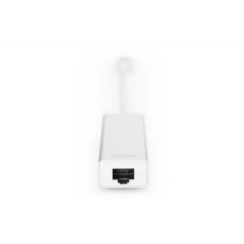 DIGITUS USB 3.0, 3-portový hub & Gigabit LAN adaptér 3xUSB A/F, 1xUSB A/M, 1xRJ45 LAN podporuje Windows a Mac OS