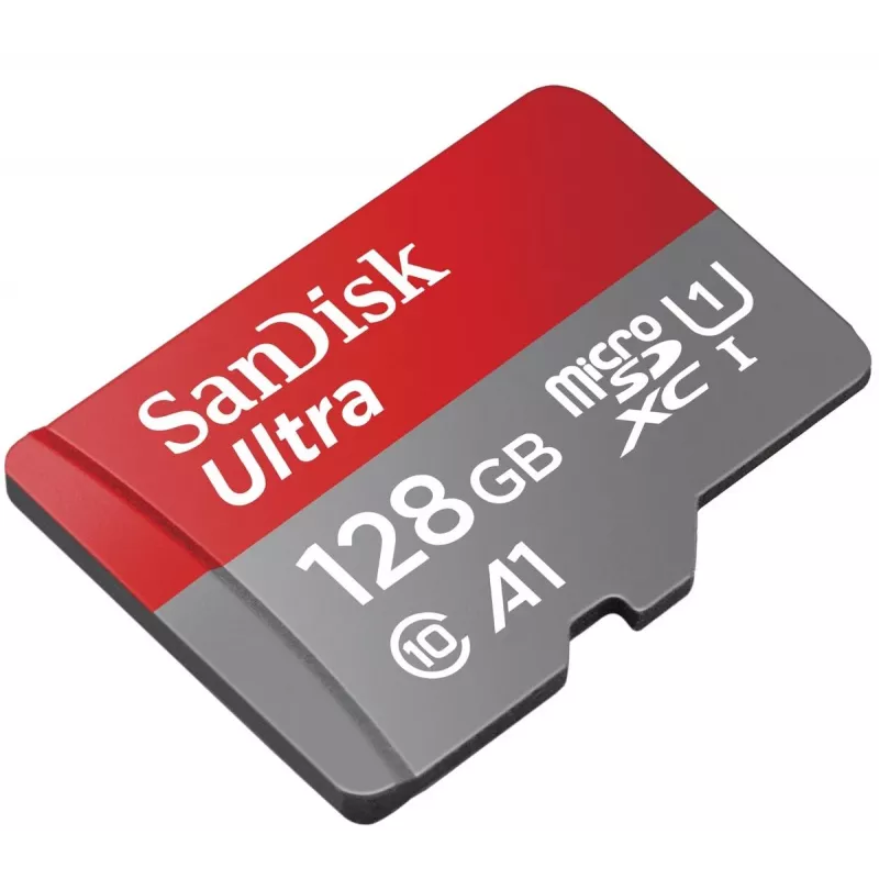 WESTERN DIGITAL SanDisk Ultra micro SDXC 128GB plus SD adaptér 140MB/s A1 Class 10 UHS-I - Imaging Packaging