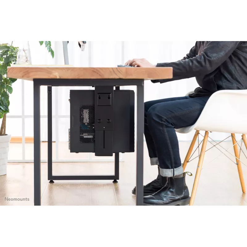 Neomounts NM-CPU100 čierny CPU držiak – otočný – max. 10 kg – univerzálny