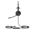 Yealink UH34 Mono Teams headset, káblový, kancelária/call centrum, 20 - 20000 Hz, 88 g, headset, čierny