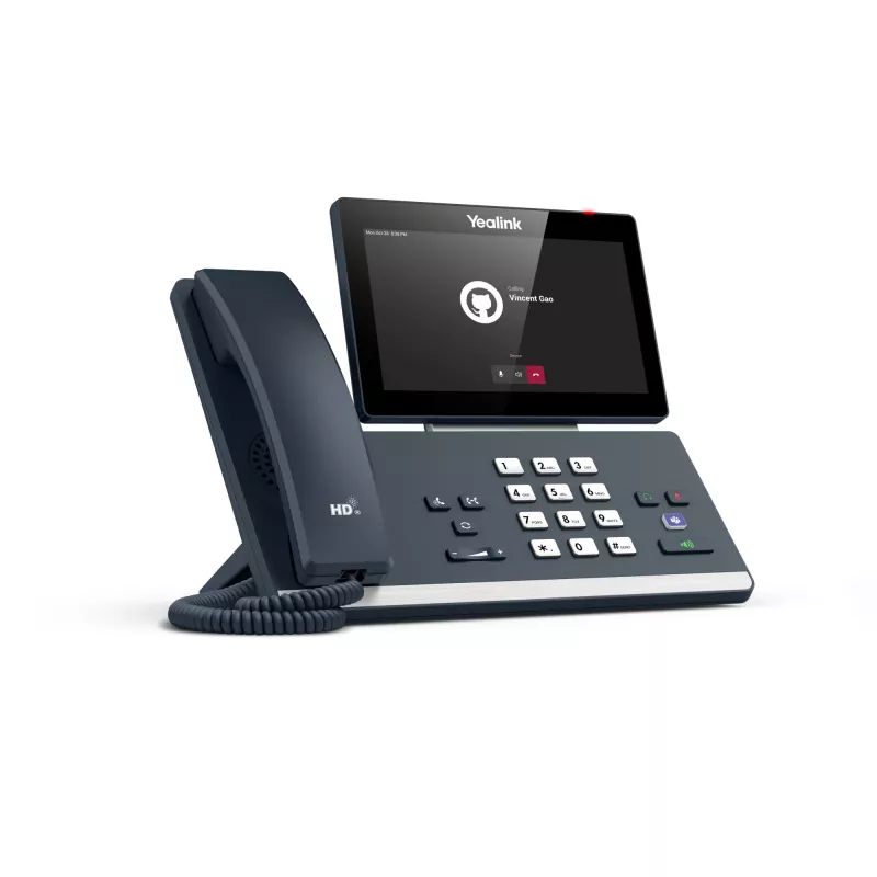 Yealink MP58 Microsoft Teams Edition, IP telefón, sivý, káblový slúchadlo, stolový, Android, Microsoft Teams