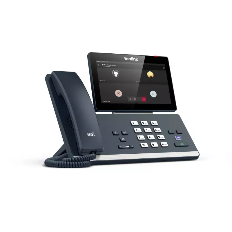 Yealink MP58 Microsoft Teams Edition, IP telefón, sivý, káblový slúchadlo, stolový, Android, Microsoft Teams