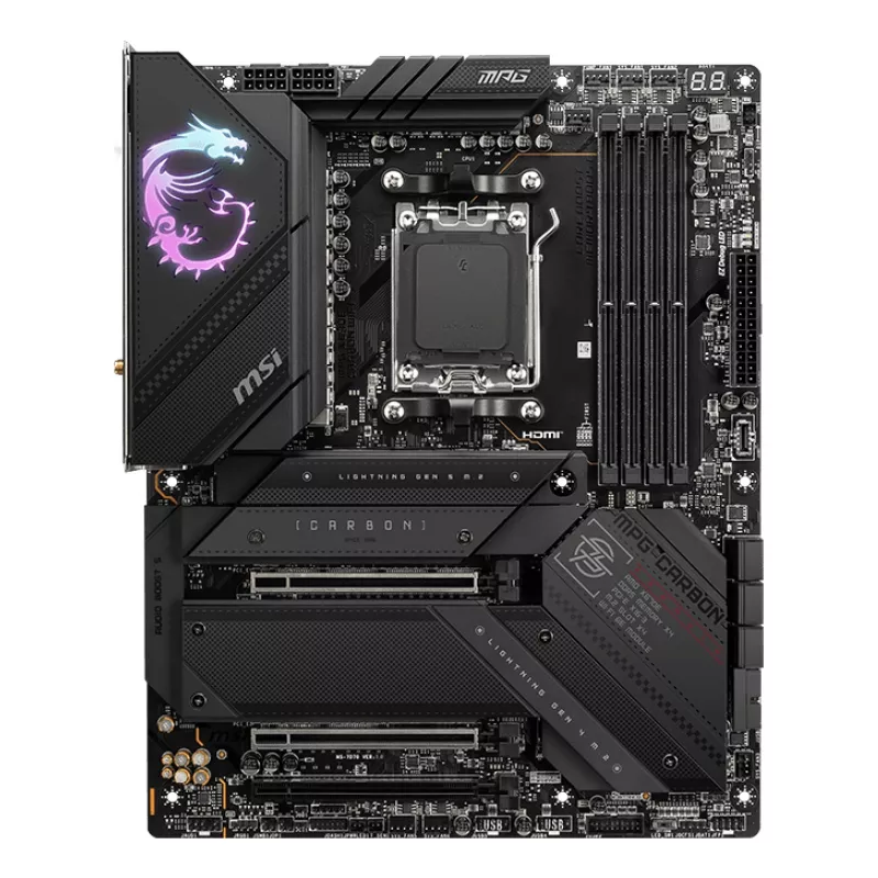MSI MPG X670E CARBON WIFI základná doska AMD X670 Socket AM5 ATX