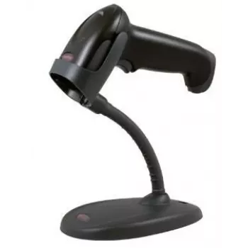 HONEYWELL čítačka čiarových kódov Voyager 1250g USB kit - vrátane čiernej čítačky 1250g & USB Type-A špirálový kábel 3m & Flex-Neck prezentačný stojan & dokumentácia