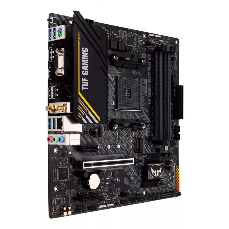 ASUS TUF GAMING A520M-PLUS WIFI AMD A520 socket AM4 micro ATX