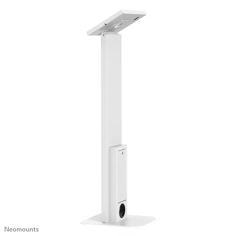 Neomounts FL15-750WH1 podlahový stojan na tablet 9,7–11 palcov - uzamykateľný