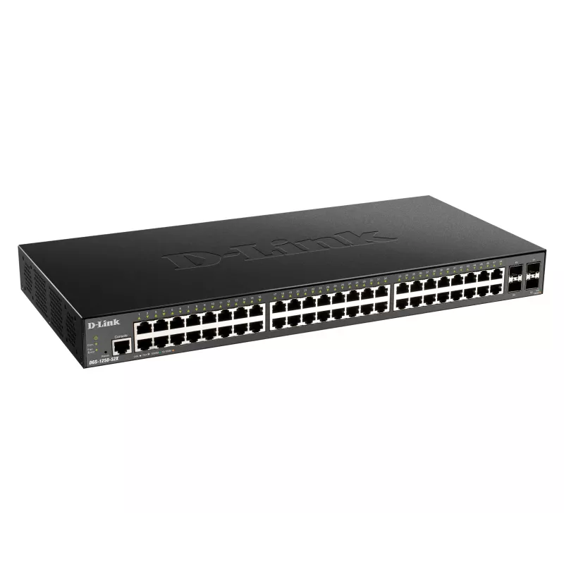 D-Link 48-port Gigabit Smart Managed switch so 4 x 10G SFP+