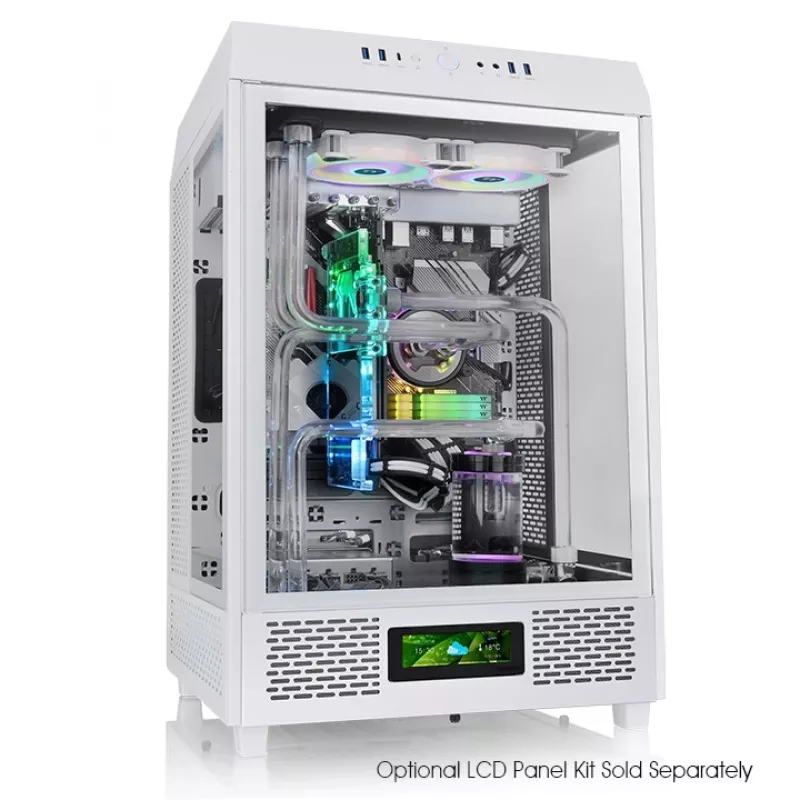 Thermaltake Ceres 500 TG ARGB Snow skriňa Midi Tower, biela
