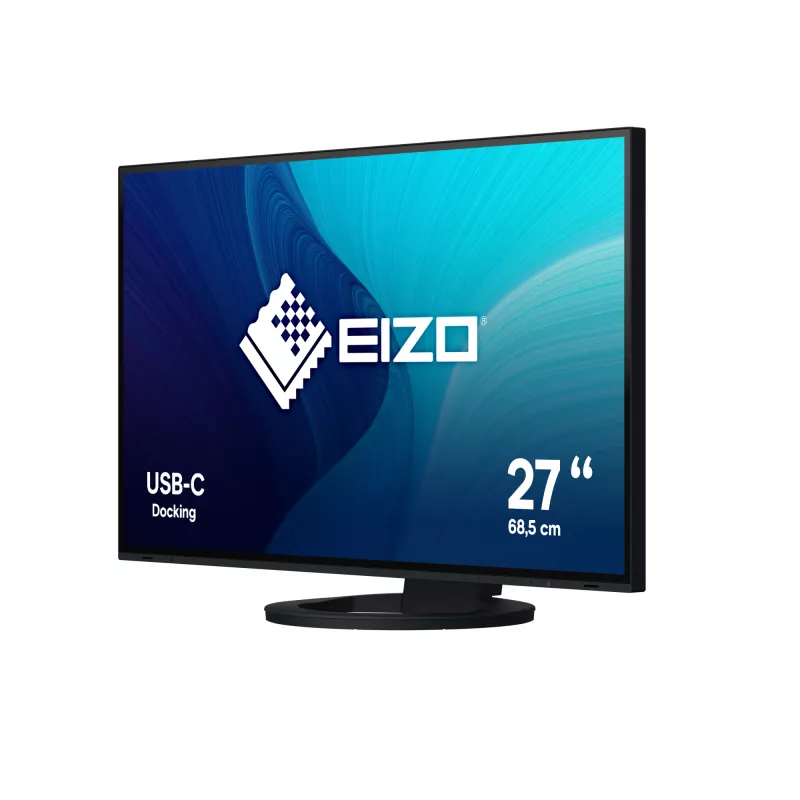 EIZO FlexScan EV2781-BK počítačový monitor 68,6 cm (27 palcov) 2560 x 1440 pixelov Quad HD LCD čierny