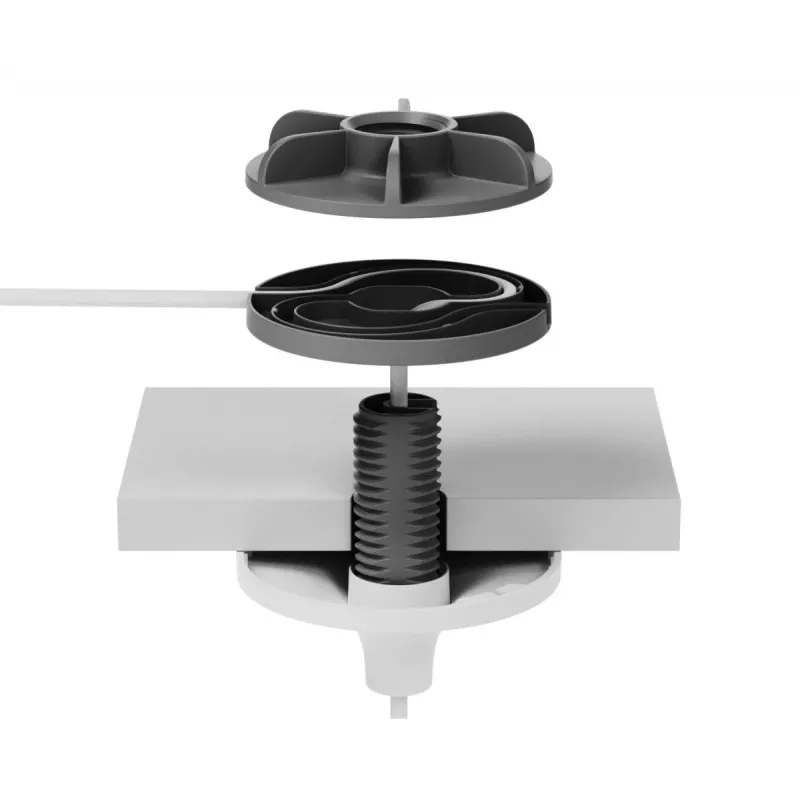 Logitech Mic Pod Pendant Mount (952-000123) stropný držiak pre Rally Mic Pod, biely