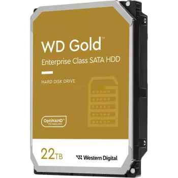 WESTERN DIGITAL pevný disk - WD Gold WD221KRYZ - 22 TB - SATA 6 Gb/s - 3,5 palca - 7200 ot/min - 512 MB vyrovnávacia pamäť