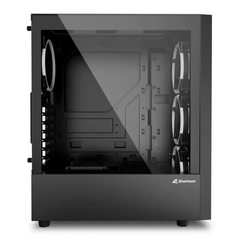 PC skriňa Sharkoon RGB Wave Desktop čierna