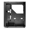 PC skriňa Sharkoon RGB Wave Desktop čierna