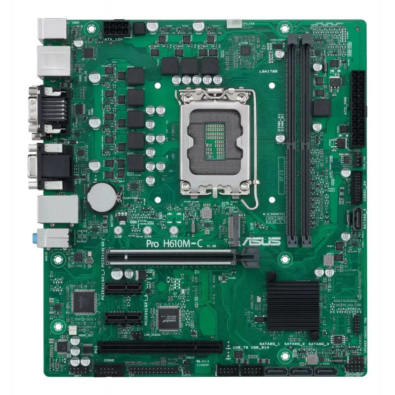 Základná doska ASUS Pro H610M-C-CSM Intel H610 LGA 1700 micro ATX