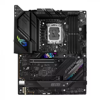 Základná doska ASUS ROG STRIX B760-F GAMING WIFI — Intel B760, LGA 1700, ATX, DDR5, 4 DIMM, Wi‑Fi 6E, 2.5Gb LAN