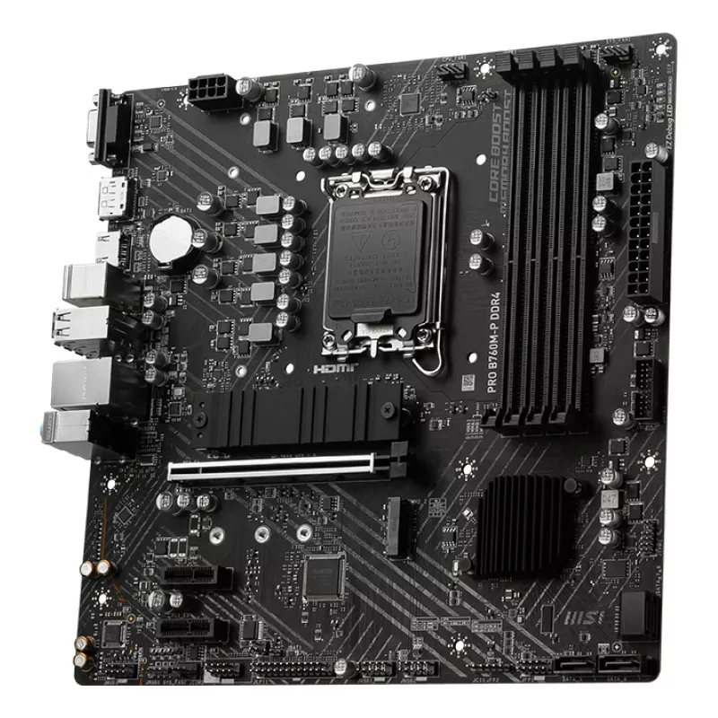 MSI PRO B760M-P DDR4 základná doska Intel B760 LGA 1700 micro ATX