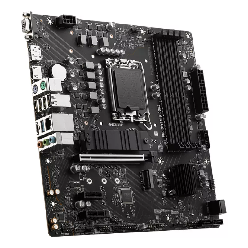 MSI PRO B760M-P DDR4 základná doska Intel B760 LGA 1700 micro ATX