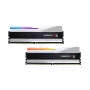 DIMM 32 GB DDR5-6400 (2x 16 GB) Dual-Kit, operačná pamäť strieborná, F5-6400J3239G16GX2-TZ5RS, Trident Z5 RGB, INTEL XMP