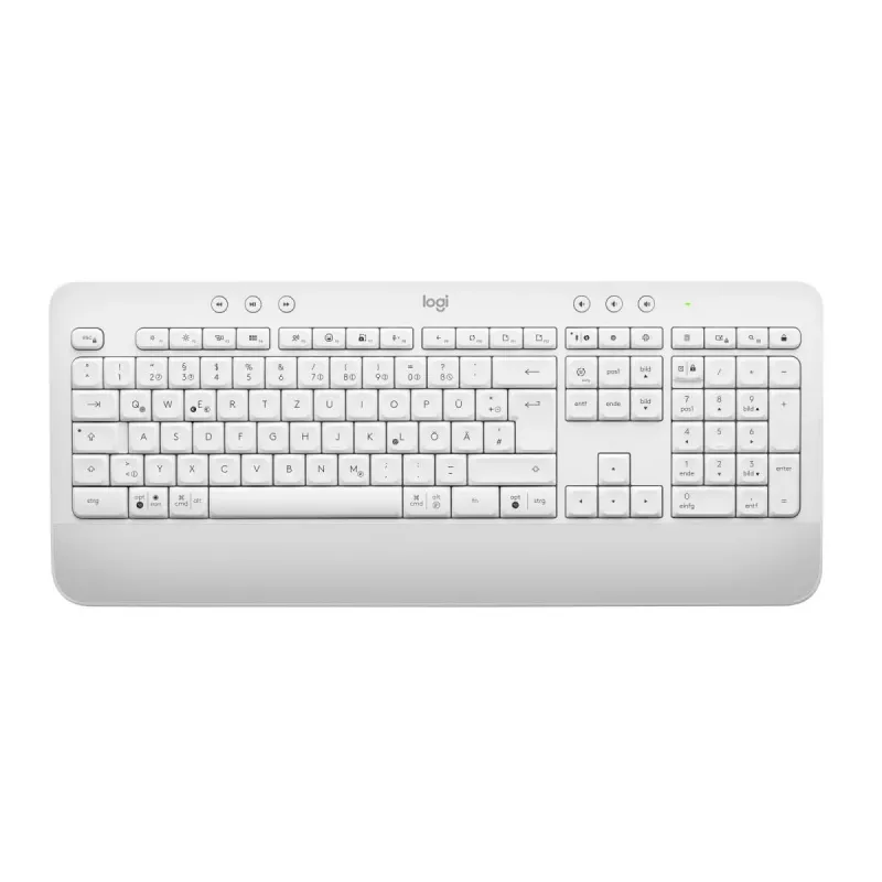 LOGITECH Signature K650 Wireless klávesnica - Off-white - nemecká Qwertz