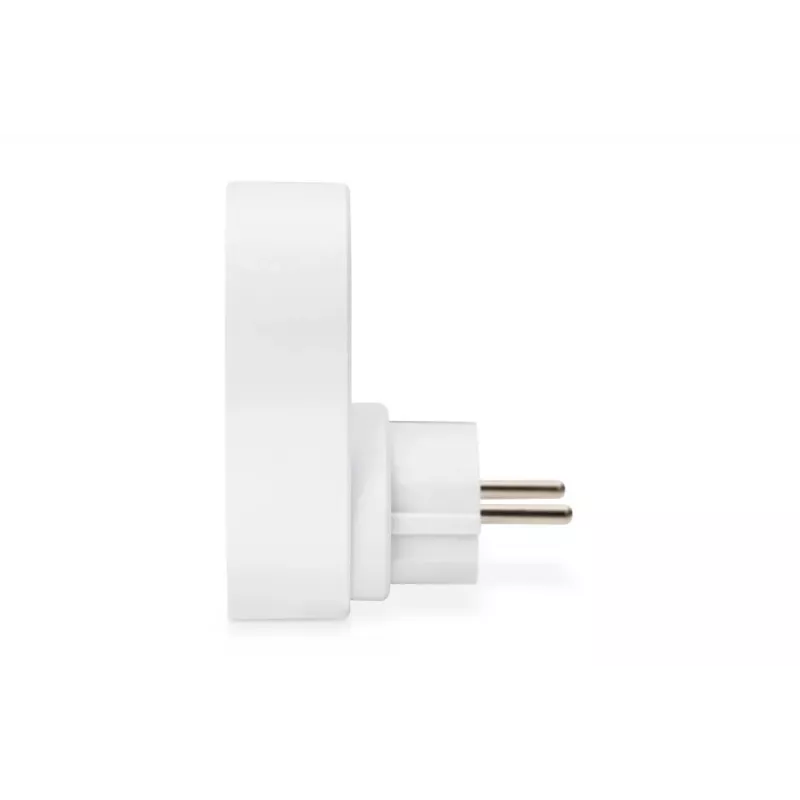 DIGITUS napájací zdroj s 2 USB portmi 250V, 50 Hz, USB: 5V, 2,1A, biely / sivý