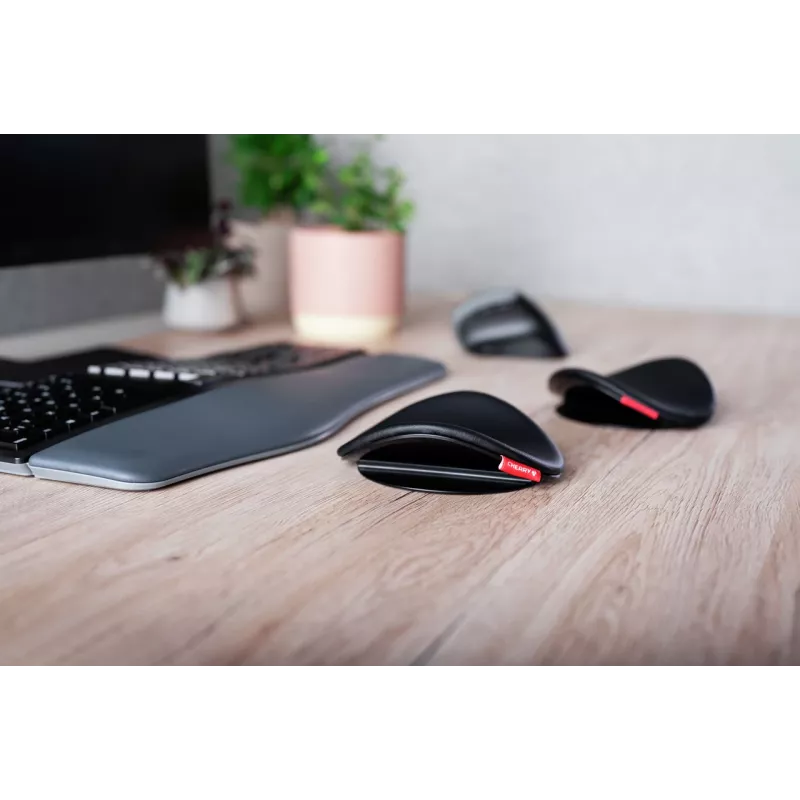 CHERRY SLIDEPAD ERGO podložka pod zápästie čierna