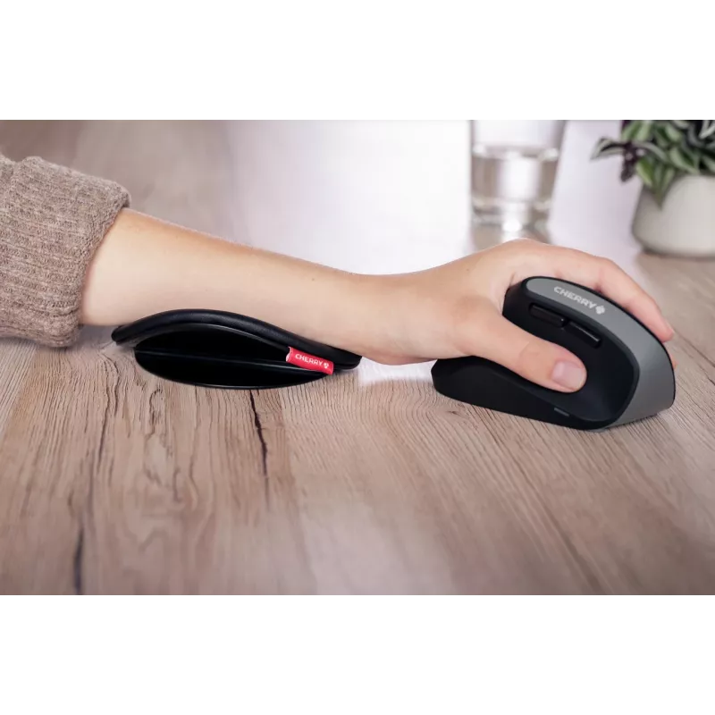 CHERRY SLIDEPAD ERGO podložka pod zápästie čierna