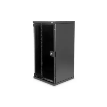 DIGITUS nástenná skriňa 254 mm (10 palcov) – 312 x 300 mm (Š x H) čierna