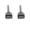 DIGITUS HDMI Ultra High Speed prepojovací kábel, typ A M/M, 3 m s Ethernetom, UHD 8K 60p, čierny