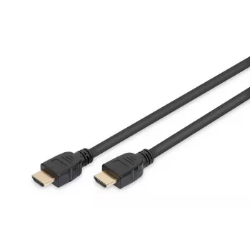 DIGITUS HDMI Ultra High Speed prepojovací kábel, typ A M/M, 5m s Ethernetom, UHD 8K 60p, čierny