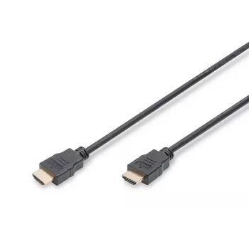 DIGITUS HDMI štandardný prepojovací kábel typ A konektor samec/konektor samec 2m s Ethernetom HDMI 1.4 Full HD (ak-330114-020-s)