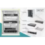 DIGITUS sieťová sada 10in-9U 312x300mm skriňa polica PDU 8Port patch panel