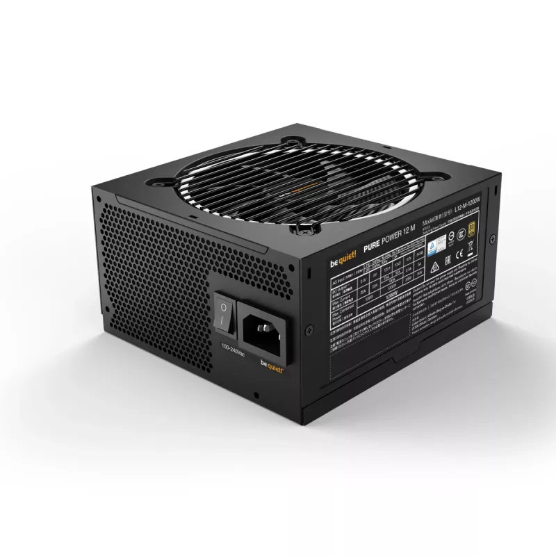 be quiet! PURE POWER 12 M | 1200W napájací zdroj 20+4 pin ATX ATX čierny