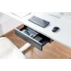 Zásuvka pod skrinku Digitus DA-90443 oceľ čierna 1 zásuvka