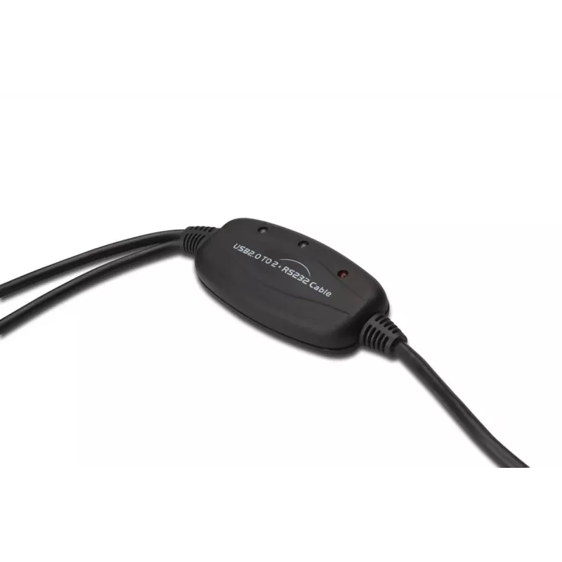 DIGITUS USB 2.0 na 2x RS232 kábel 1,5m