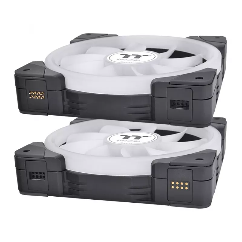 THERMALTAKE PC ventilátor – SWAFAN EX14 ARGB Sync TT Premium Edition – 14 cm – čierny – balenie 3 ks