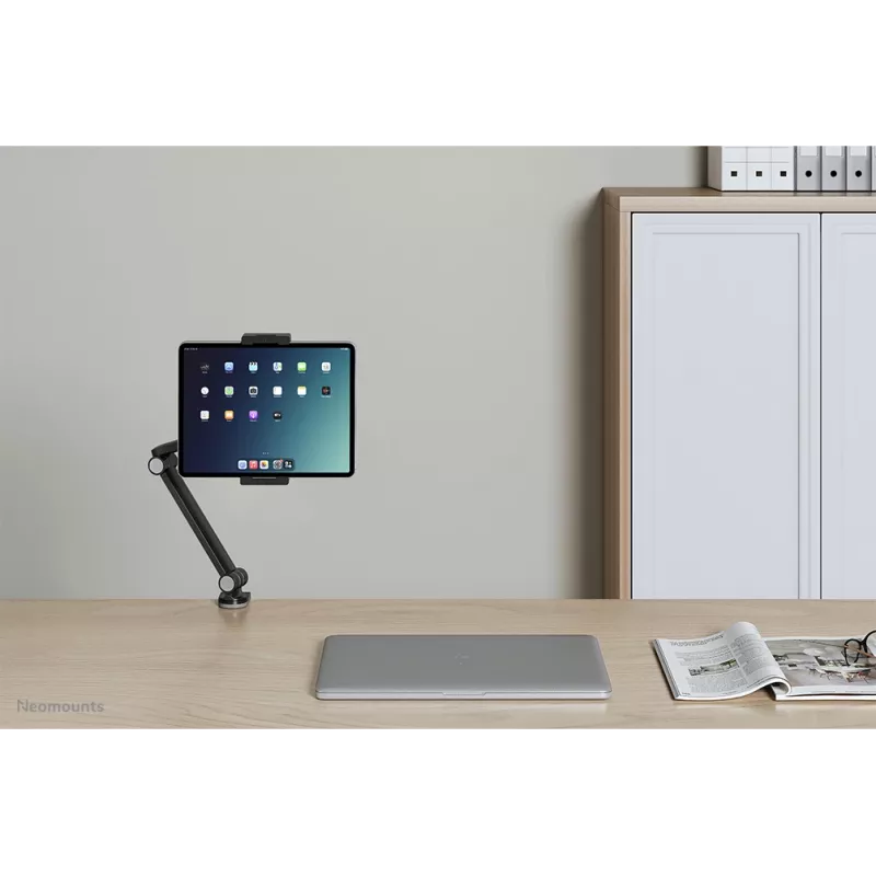 Neomounts DS15-545BL1 držiak na tablet stolová svorka 4,7-12,9 inch - univerzálny - plne pohyblivý