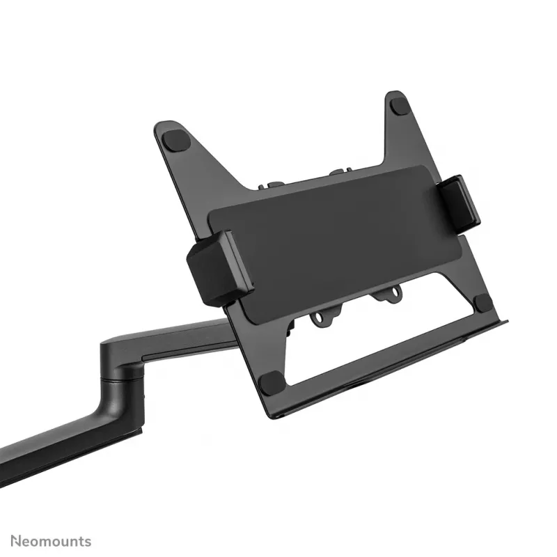 Neomounts DS20-425BL2 monitor rameno s držiakom na notebook 17-27 inch – úsporný na priestor