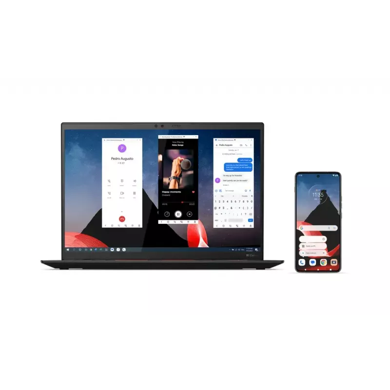 Motorola ThinkPhone 16,6 cm (6,55 palca) Dual-SIM Android 13 5G USB Type-C 8 GB 256 GB 5000 mAh čierny