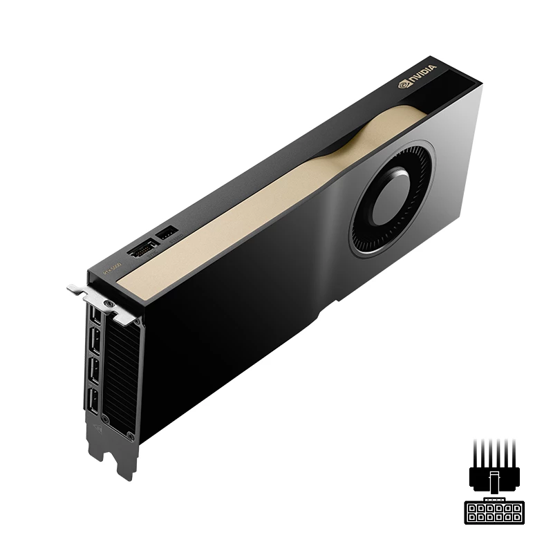 PNY NVIDIA RTX 5000 Ada Generation grafická karta, 32 GB GDDR6 ECC, 256-bitová, PCIe 4.0 x16, dvojslotová, 4x DP 1.4a